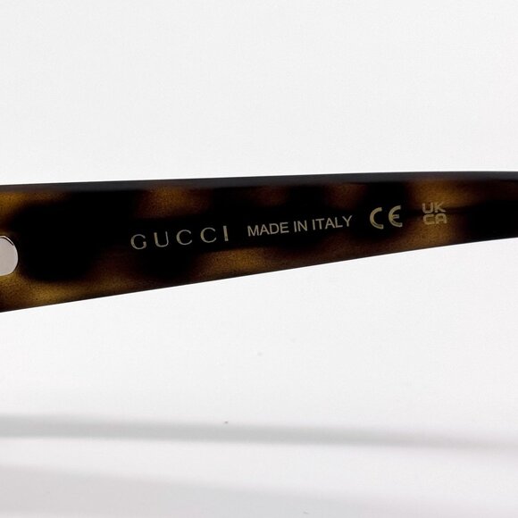 NEW GUCCI GG1786S 002 WOMEN HAVANA BROWN SUNGLASSES GUCCI - Picture 9 of 10